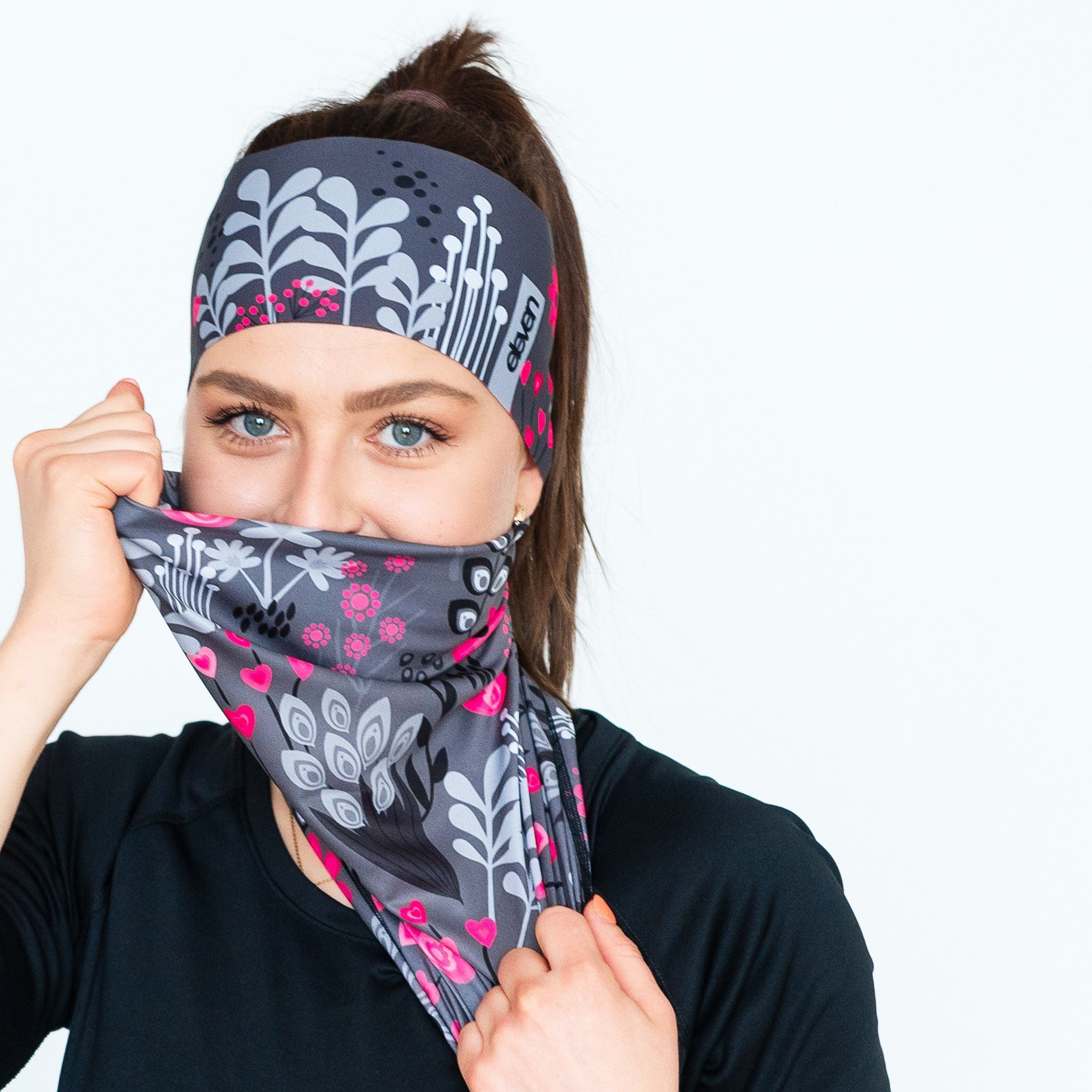 ELEVEN SPORTSWEAR Stirnband Dolomiti WIESE grau