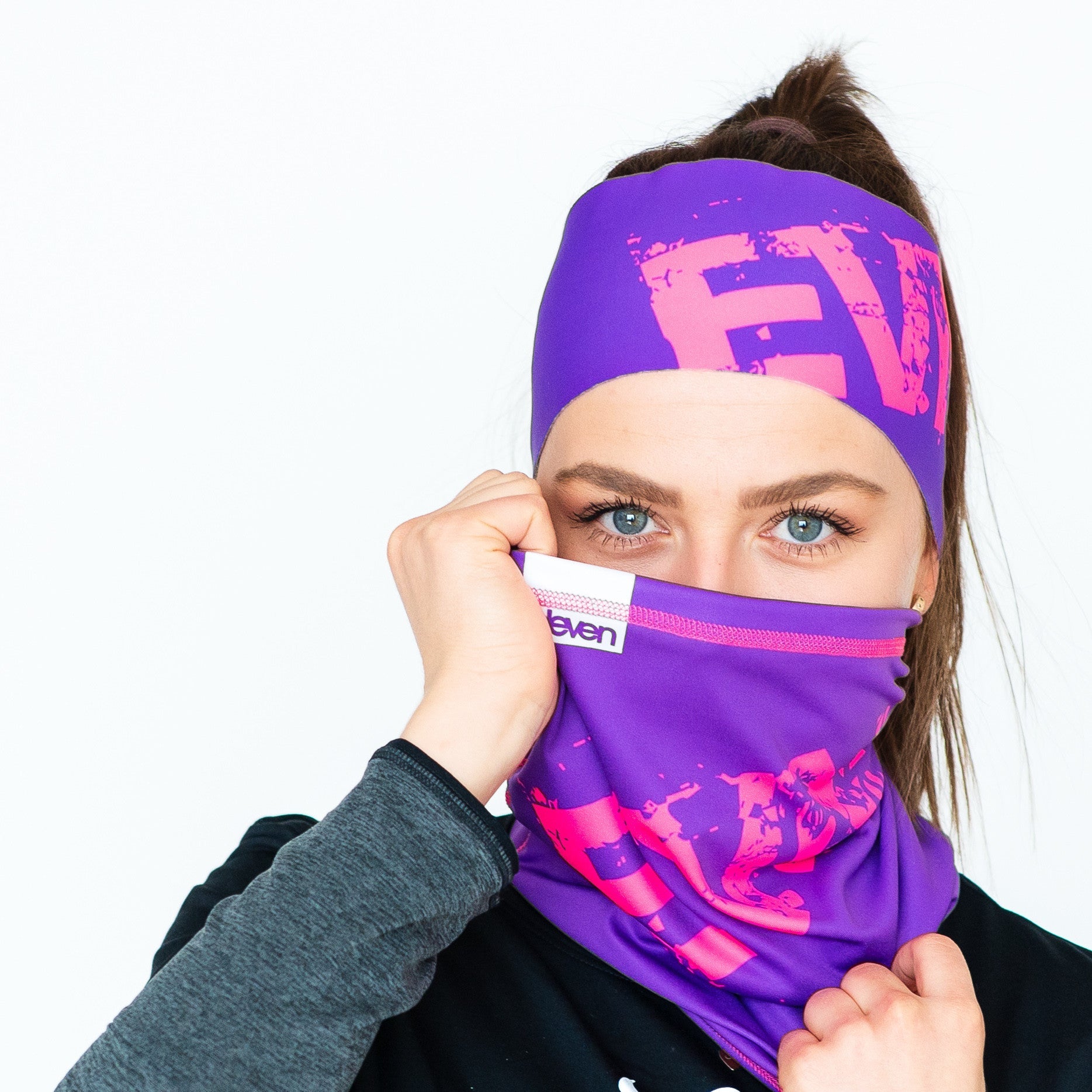 ELEVEN SPORTSWEAR Multifunktionelt tørklæde EVN lilla
