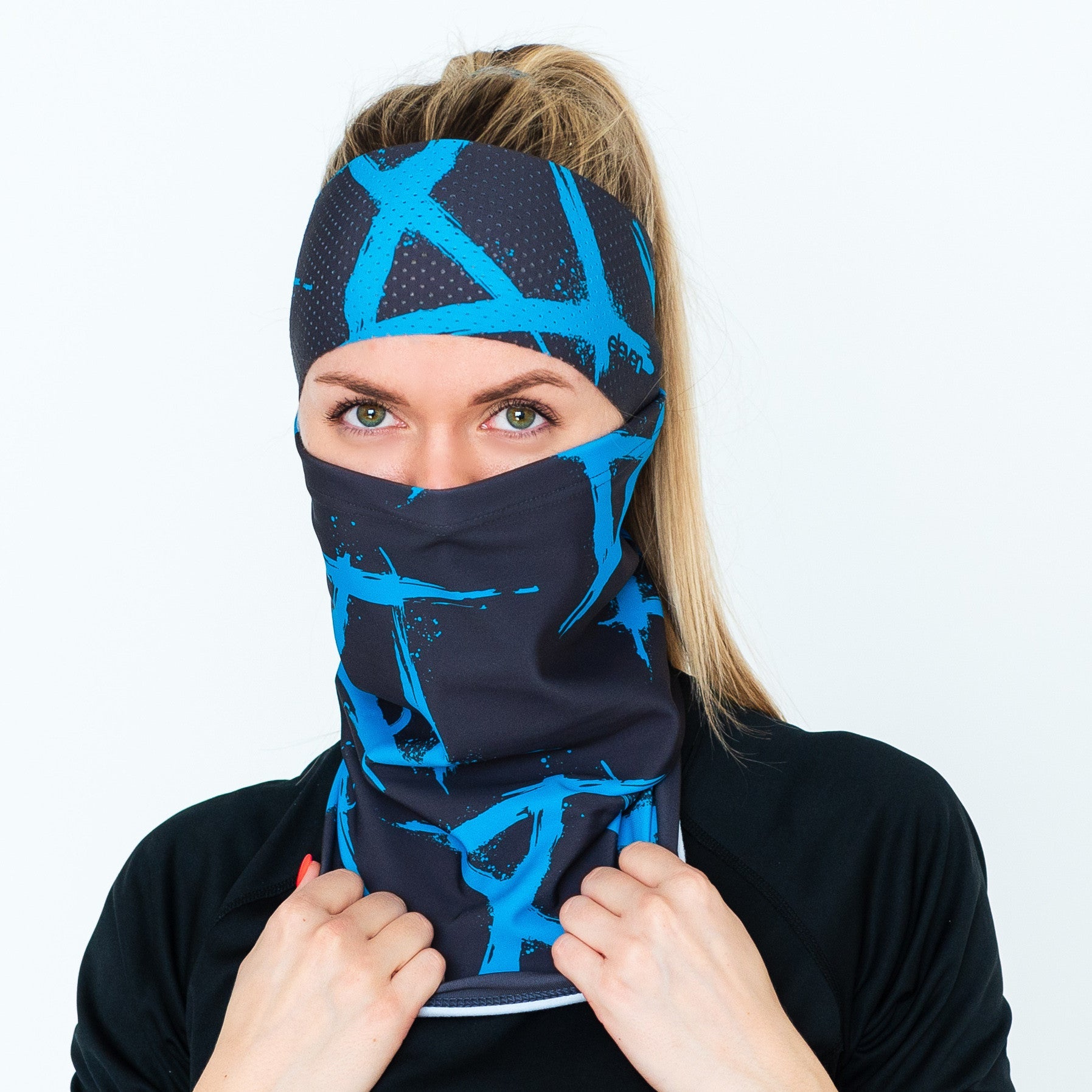 ELEVEN SPORTSWEAR Ocieplacz na szyję XI niebieski