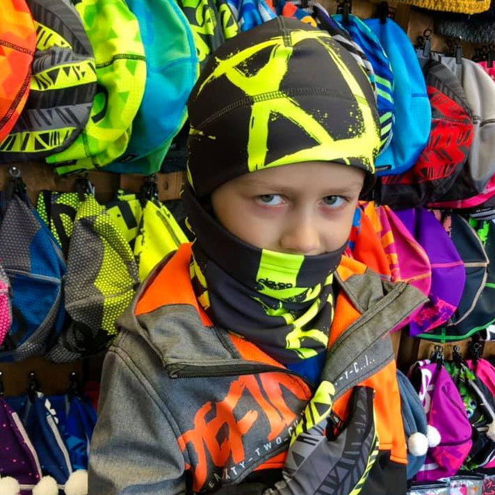 ELEVEN SPORTSWEAR Neck warmer XI fluo