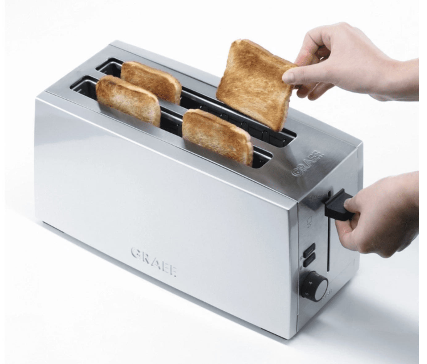 GRAEF TO100 toaster - silver - GRAEF - Evelostore