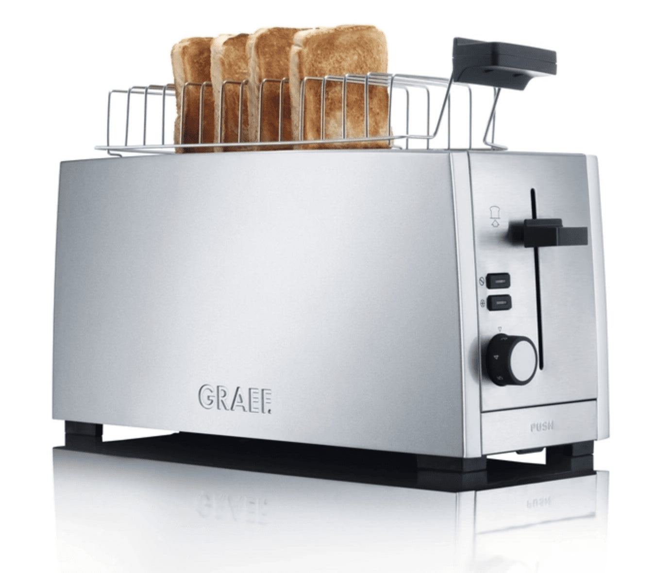 GRAEF TO100 toaster - silver - GRAEF - Evelostore