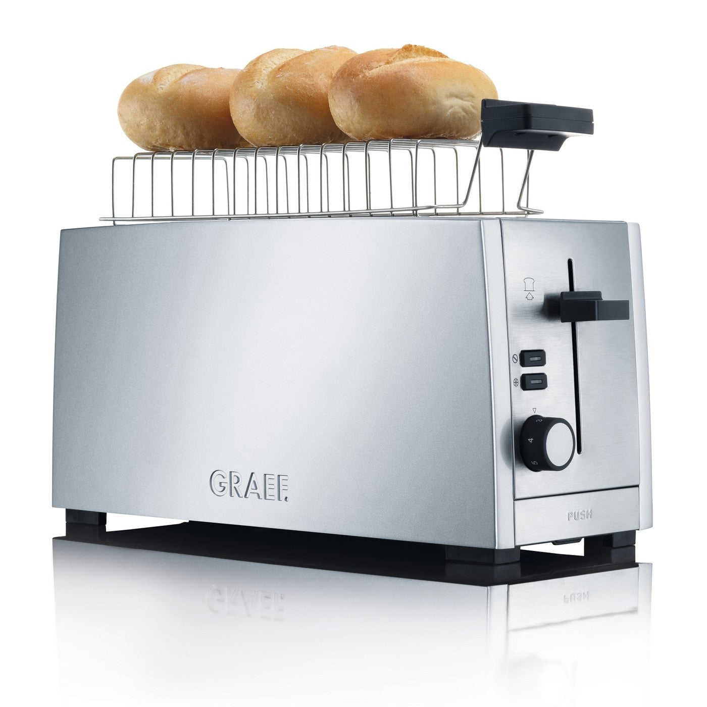 GRAEF TO100 toaster - silver - GRAEF - Evelostore
