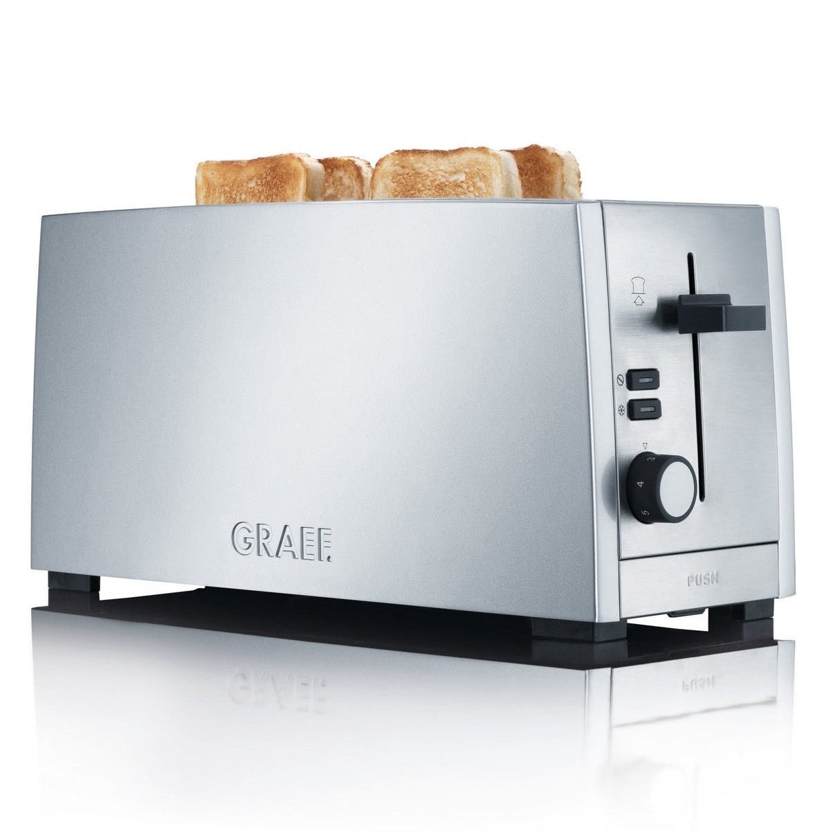 GRAEF TO100 toaster - silver - GRAEF - Evelostore