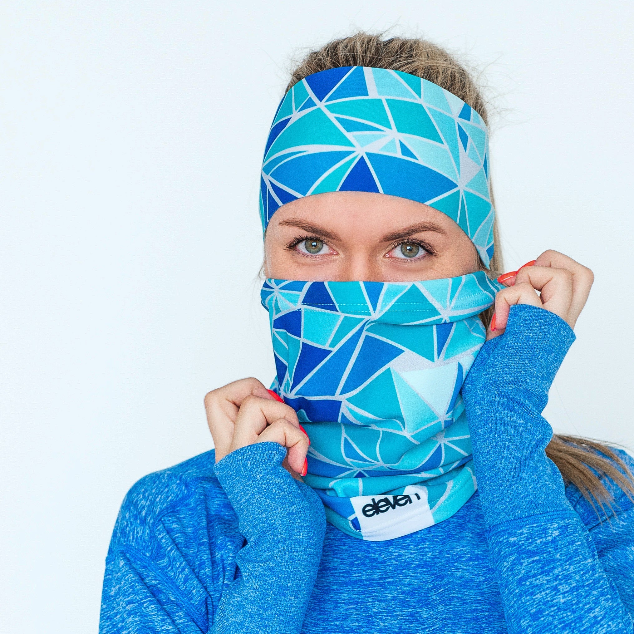 ELEVEN SPORTSWEAR Stirnband Dolomiti OUTLINE Türkis