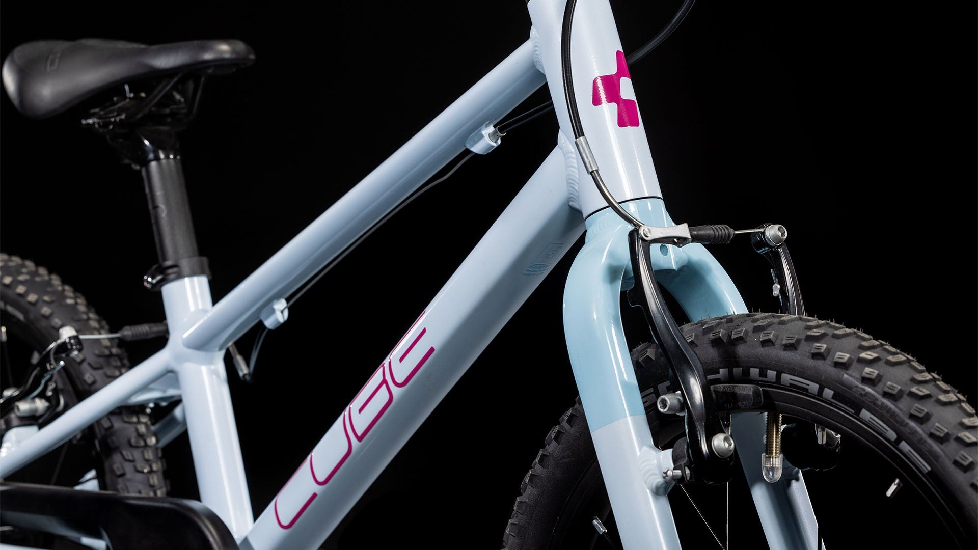 CUBE NUMOVE 160 children bicycle - flashwhite/pink - CUBE - Evelostore