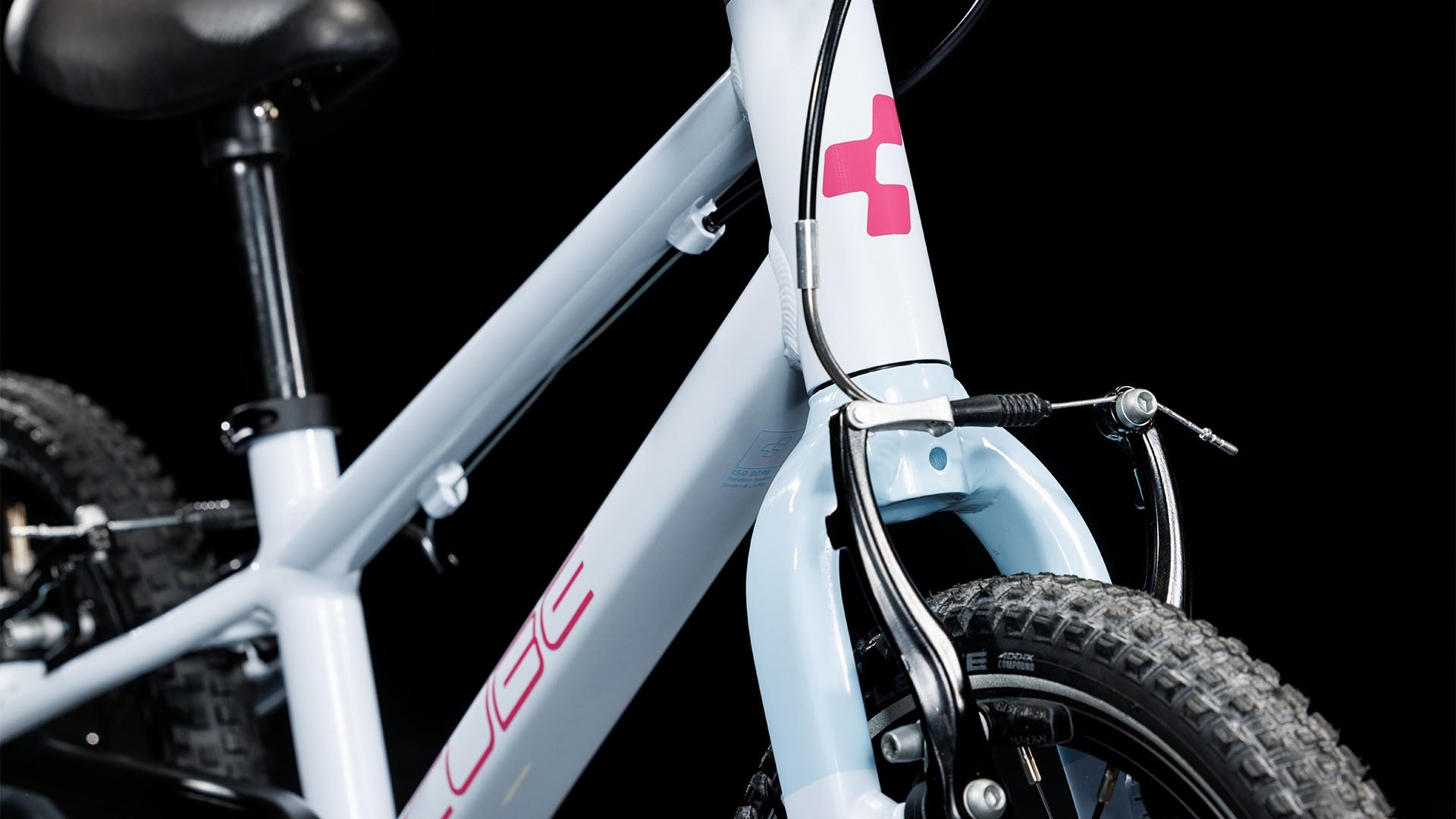 CUBE NUMOVE 140 children bicycle - flashwhite/pink - CUBE - Evelostore