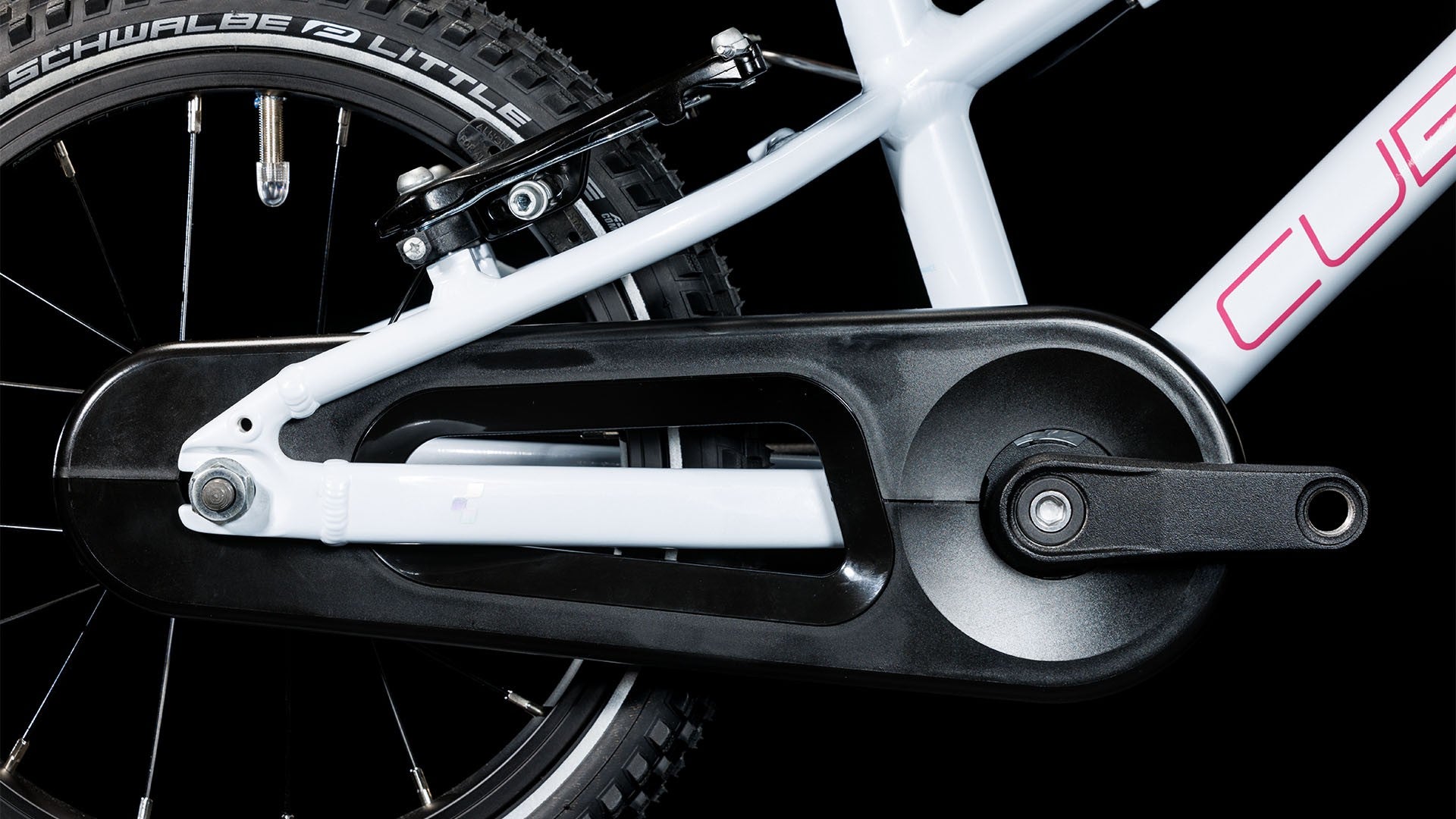 CUBE NUMOVE 140 children bicycle - flashwhite/pink - CUBE - Evelostore