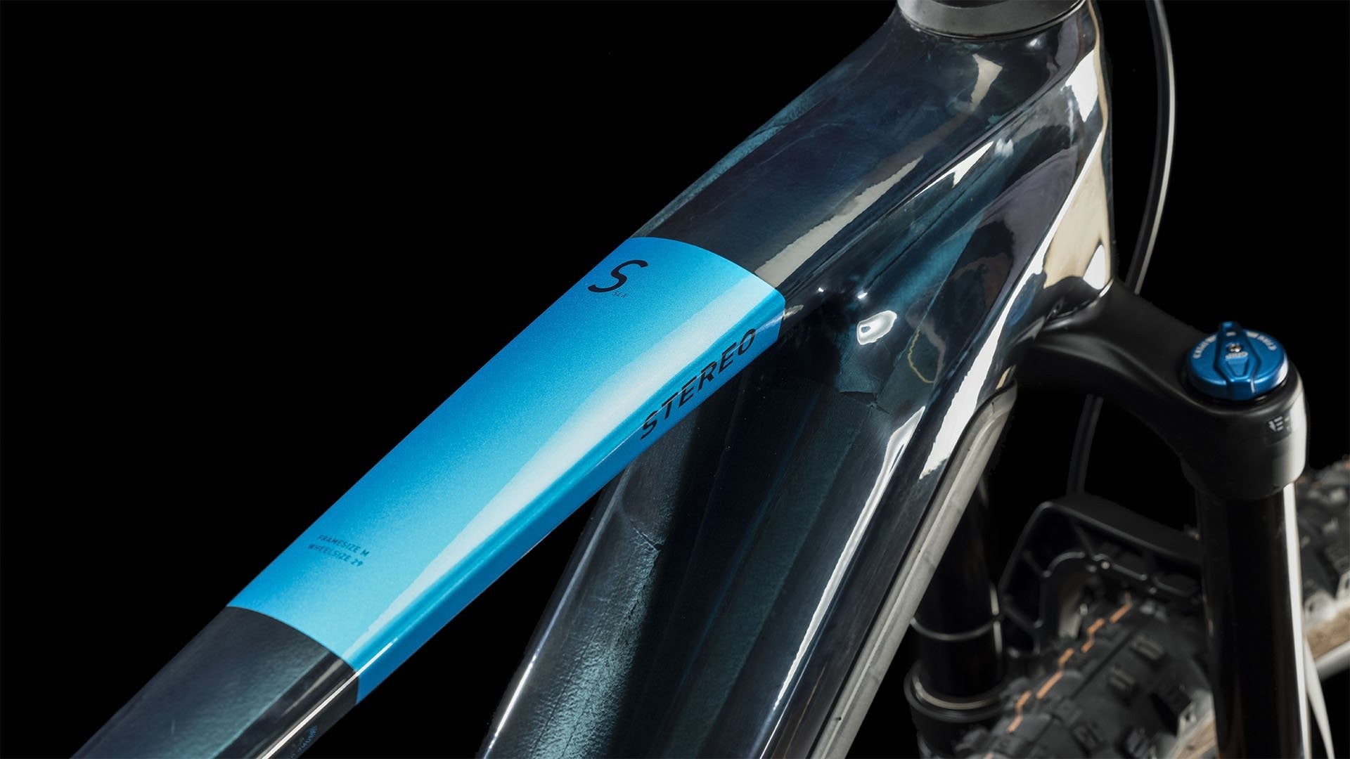 CUBE STEREO HYBRID 140 HPC SLX 750 29 electric mountainbike - liquidblue´n´blue