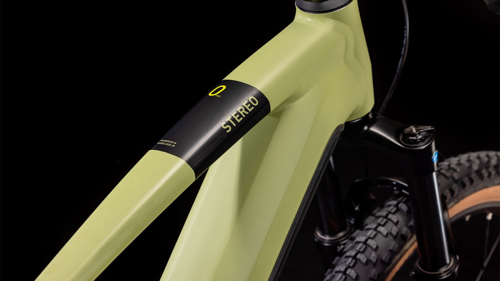 CUBE STEREO HYBRID 120 ONE 750 29 electric bicycle - olive´n´green