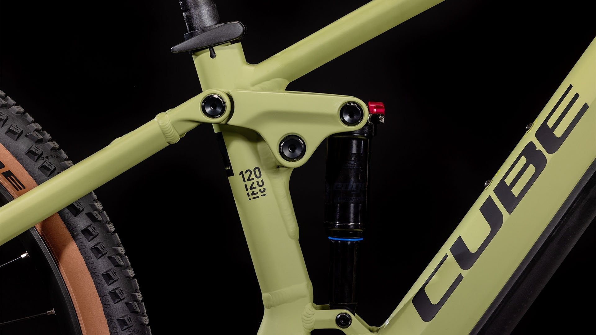 CUBE STEREO HYBRID 120 ONE 750 27.5 electric bicycle - olive´n´green