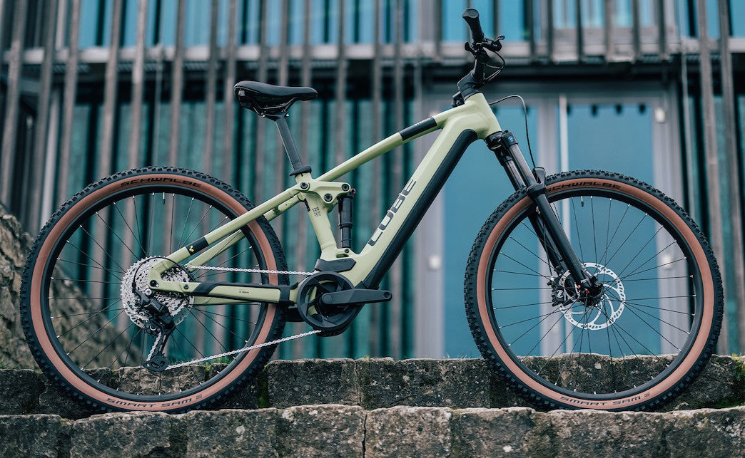 CUBE STEREO HYBRID 120 ONE 750 27.5 electric bicycle - olive´n´green