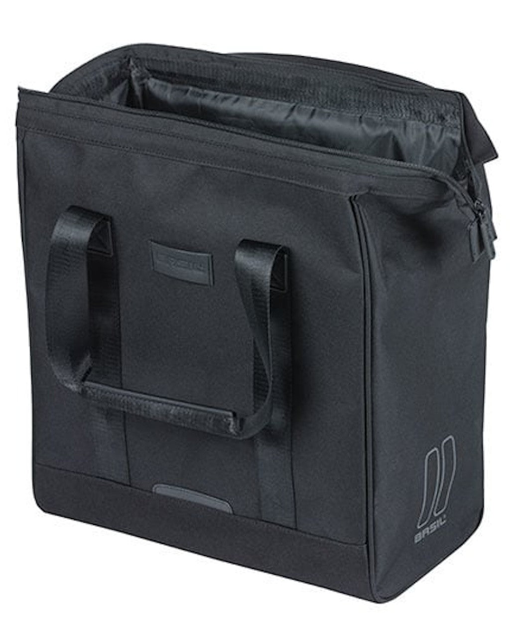 BASIL GRAND 19L bicycle shopper - black - BASIL - Evelostore