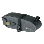 BASIL NAVIGATOR STORM M 1.5L saddle bag - black - BASIL - Evelostore