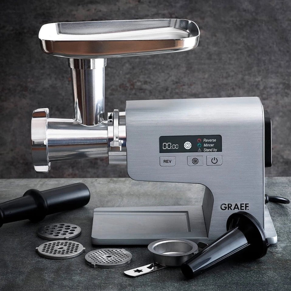 GRAEF FW500 MULTIWOLF the meat grinder - silver - GRAEF - Evelostore