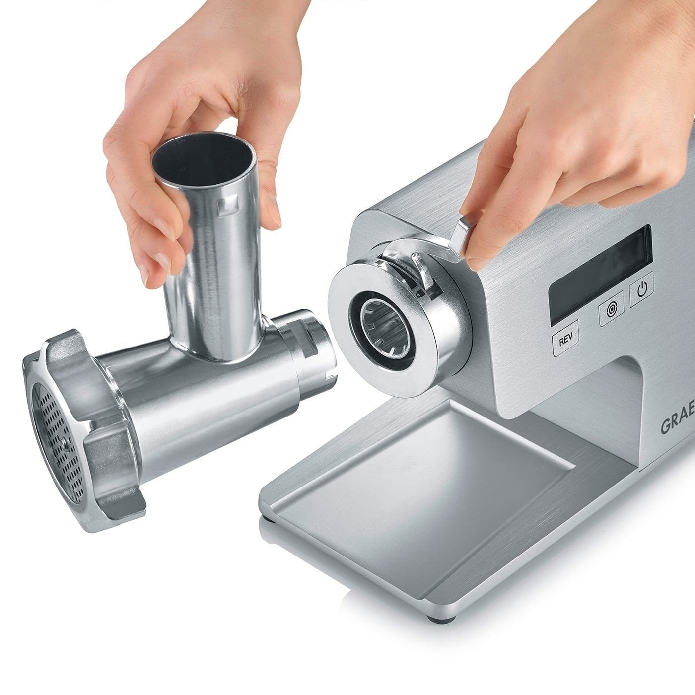 GRAEF FW500 MULTIWOLF the meat grinder - silver - GRAEF - Evelostore