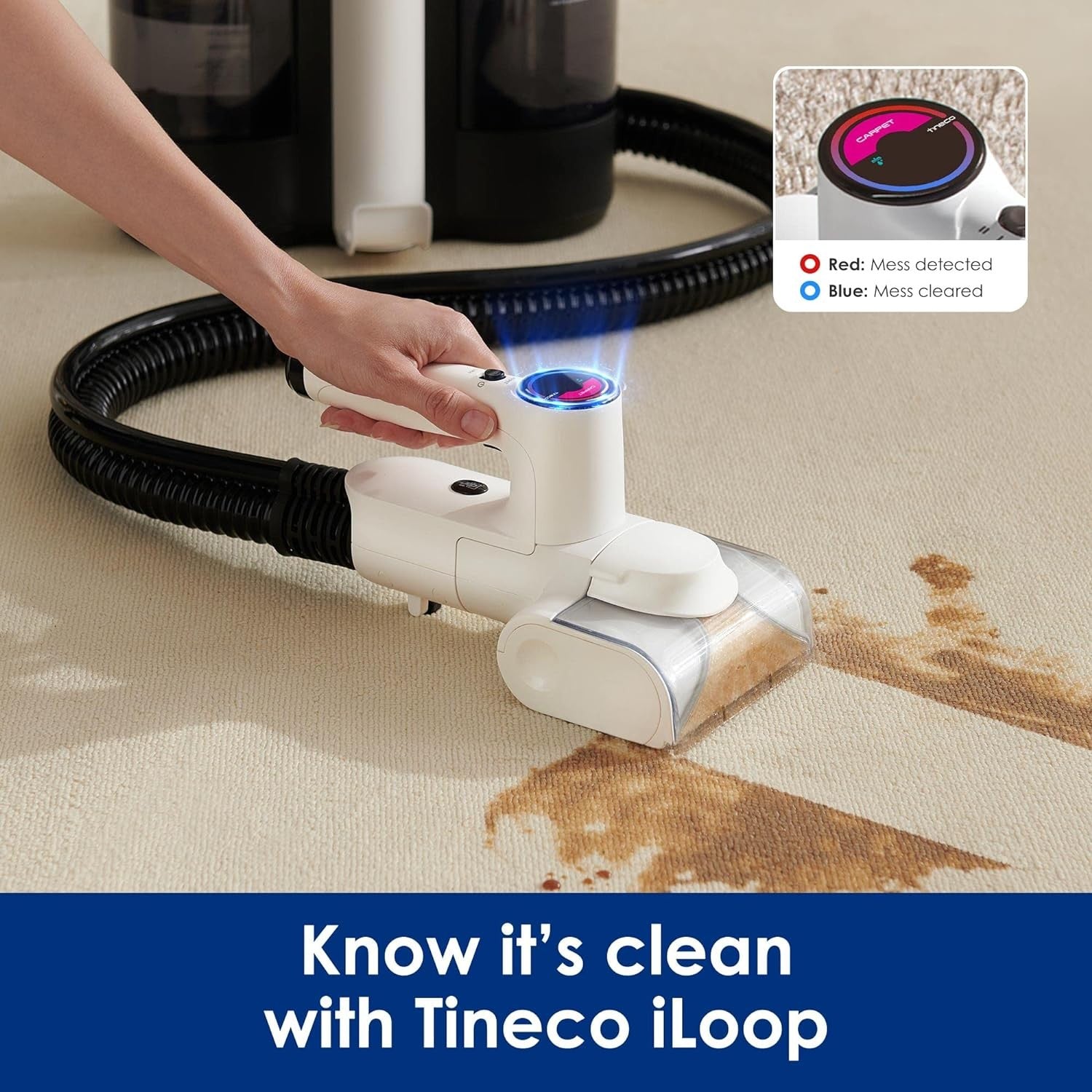 TINECO CARPET ONE SPOT stain removing vacuum cleaner - TINECO - Evelostore