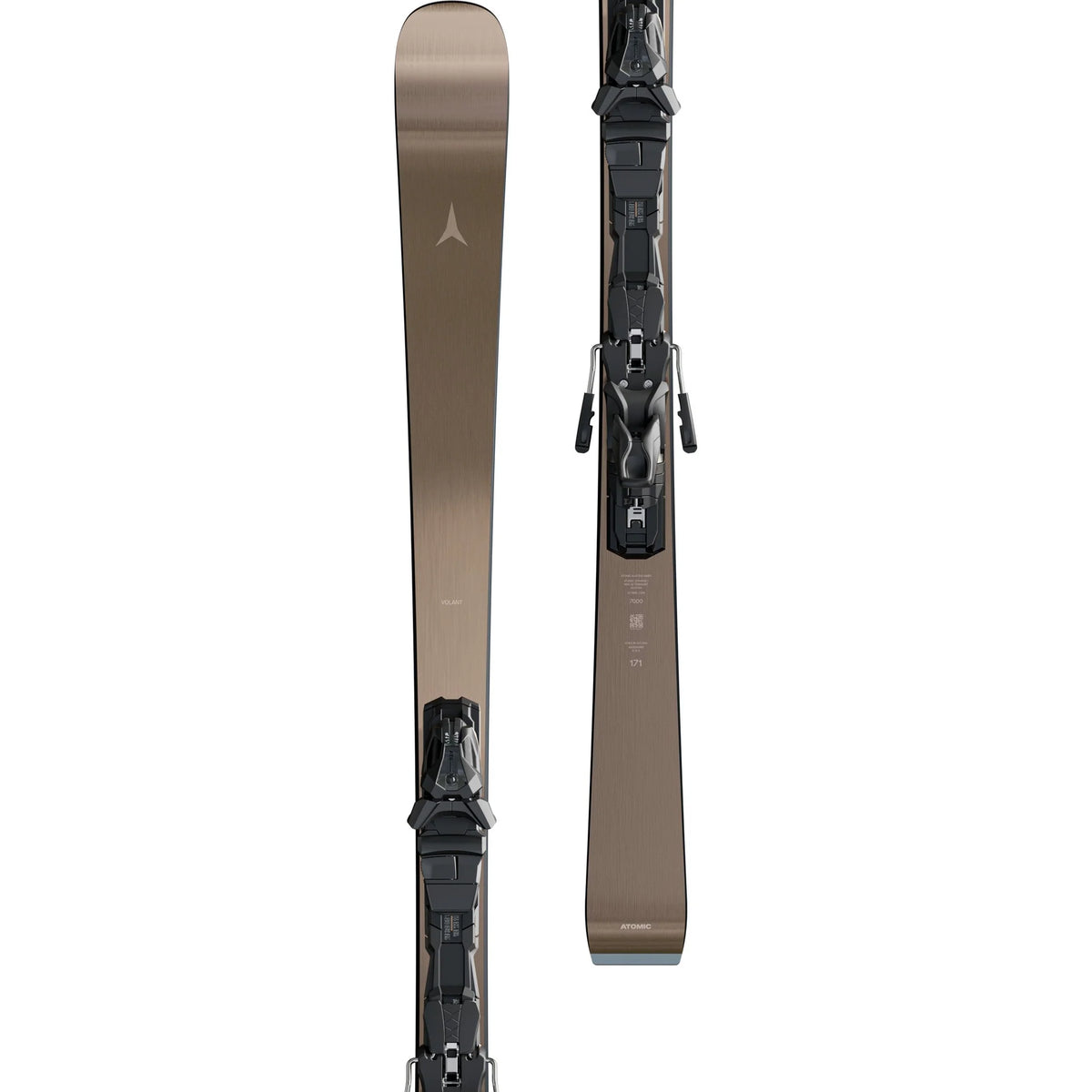ATOMIC VOLANT 7000 + MI 12 GW Premium pisteskis-sæt - Lysebrun