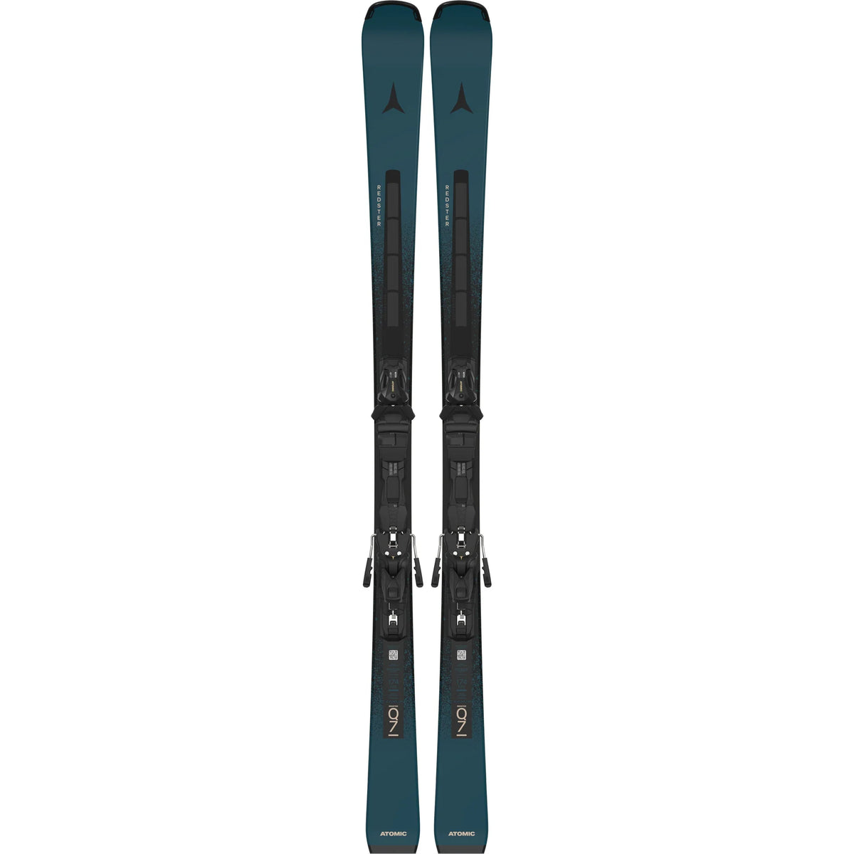 Zestaw nart zjazdowych ATOMIC REDSTER Q7 Revoshock C + MI 12 GW - Dark Slate/Black