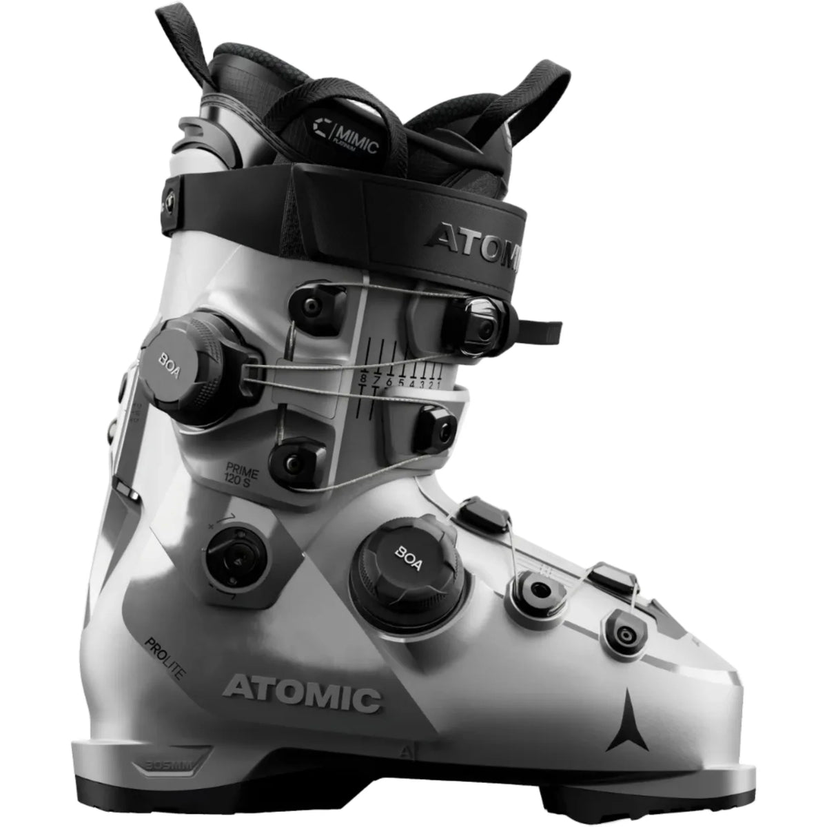 Scarponi da sci ATOMIC HAWX PRIME 120 S DUAL BOA – Argento / Nero