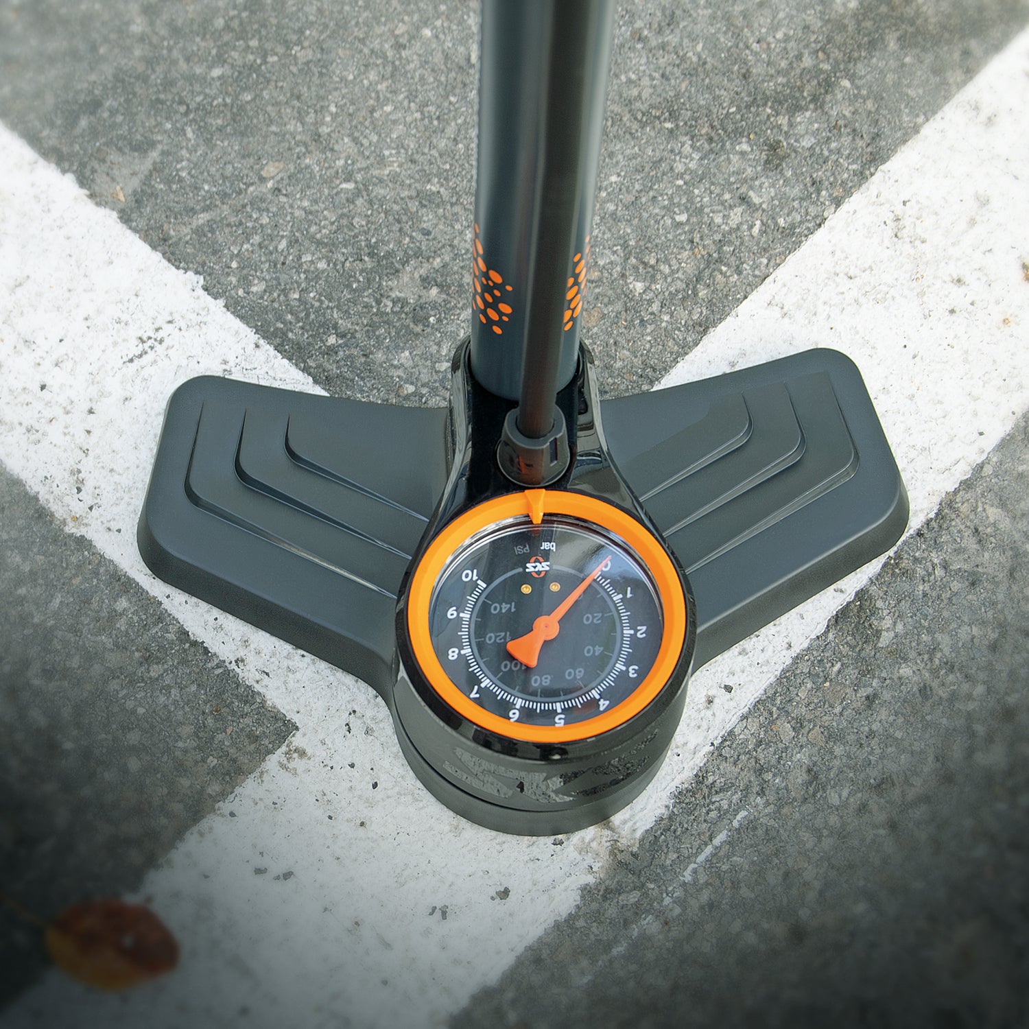 SKS AIRKOMPRESSOR CLIK TEC 10.0 stovėjimo pompa - juoda