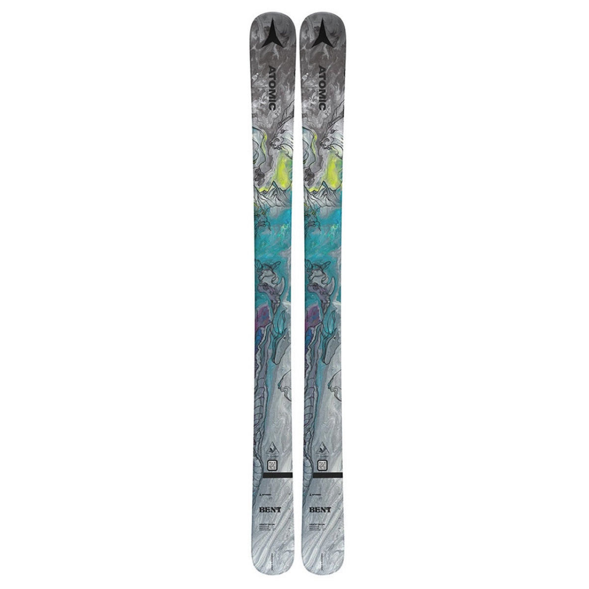 ATOMIC BENT JR bērnu All-Mountain un frīraida slēpes