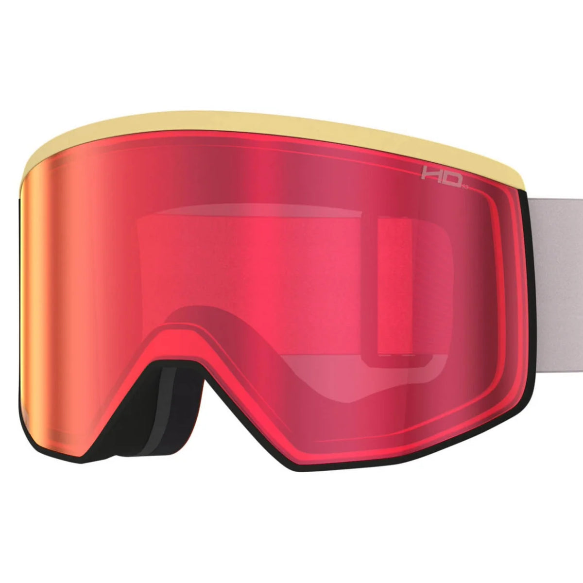 ATOMIC FOUR PRO L HD Ski- und Snowboardbrille – Concrete/Butter / Red HD