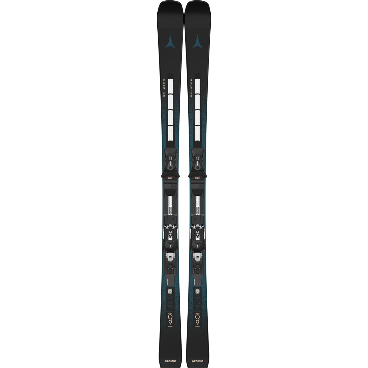 Zestaw nart zjazdowych ATOMIC REDSTER Q9 Revoshock S + I 12 GW - Czarny/Ciemnoszary