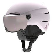 Casco da sci per bambini ATOMIC SAVOR VISOR JR – rosa cemento / argento flash C2