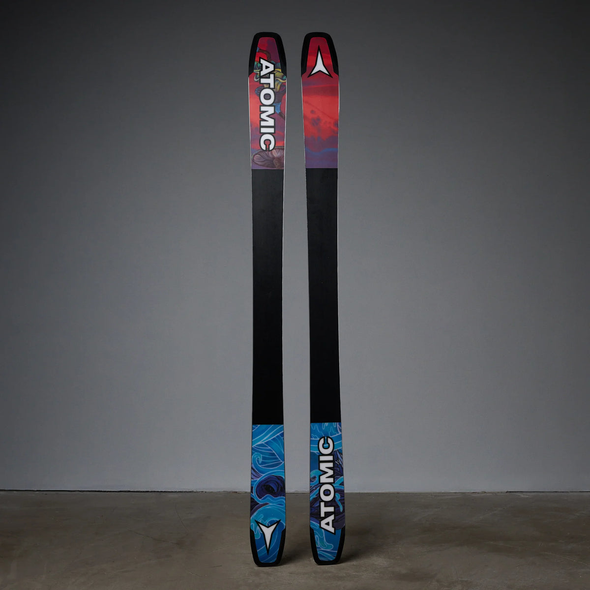 Narty freeride all-mountain ATOMIC BENT 100 + STRIVE 12 GW z wiązaniami