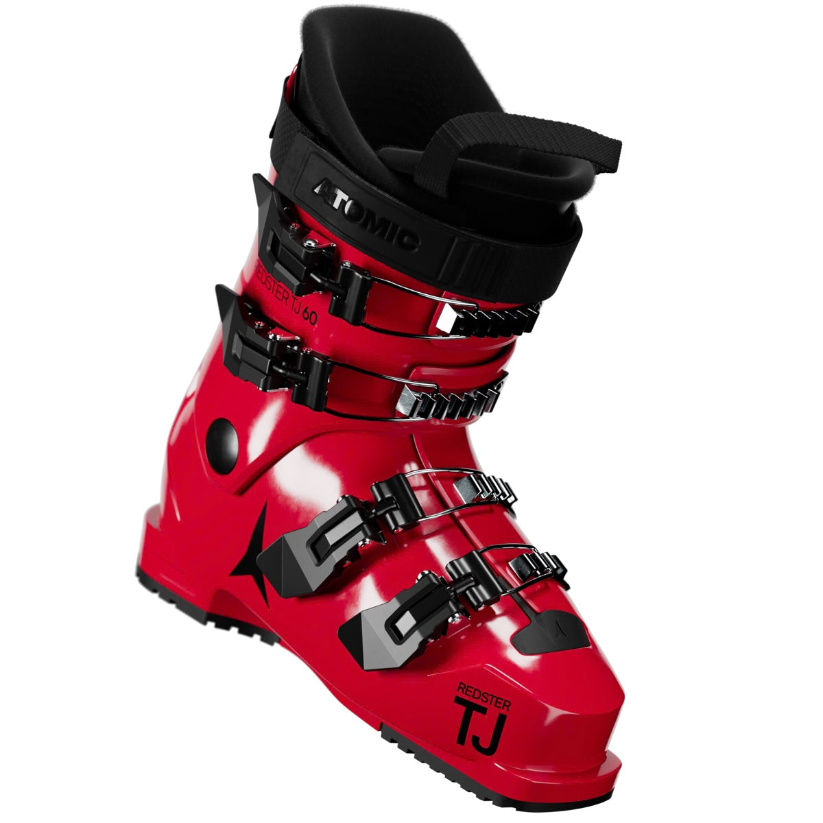 ATOMIC REDSTER TJ 60 Junior Racingowe buty narciarskie – czerwone napięcie / czarne