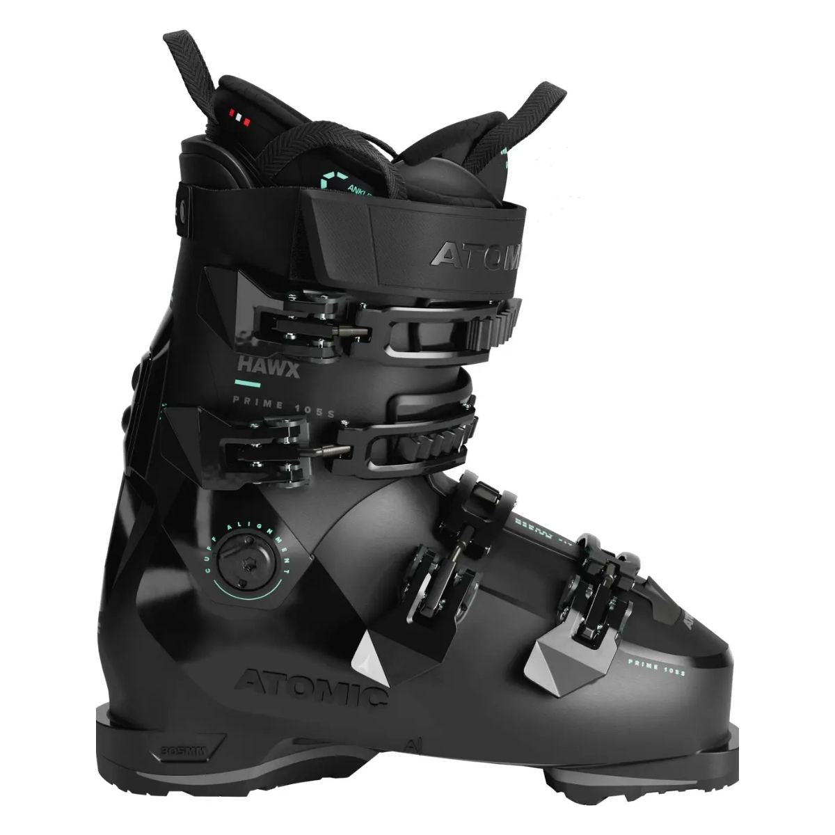 Damskie buty narciarskie ATOMIC HAWX PRIME 105 S W - czarne / turkusowe