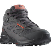 SALOMON OUTWAY MID CSWP J hiking shoes - black/grey/peach