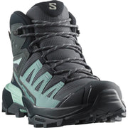 SALOMON X ULTRA 360 MID GTX W vaelluskengät - harmaa/vaaleansininen