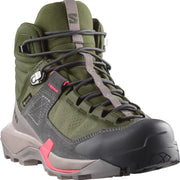 Botas de senderismo SALOMON X ULTRA ALPINE MID GORE-TEX W - verde/rosa
