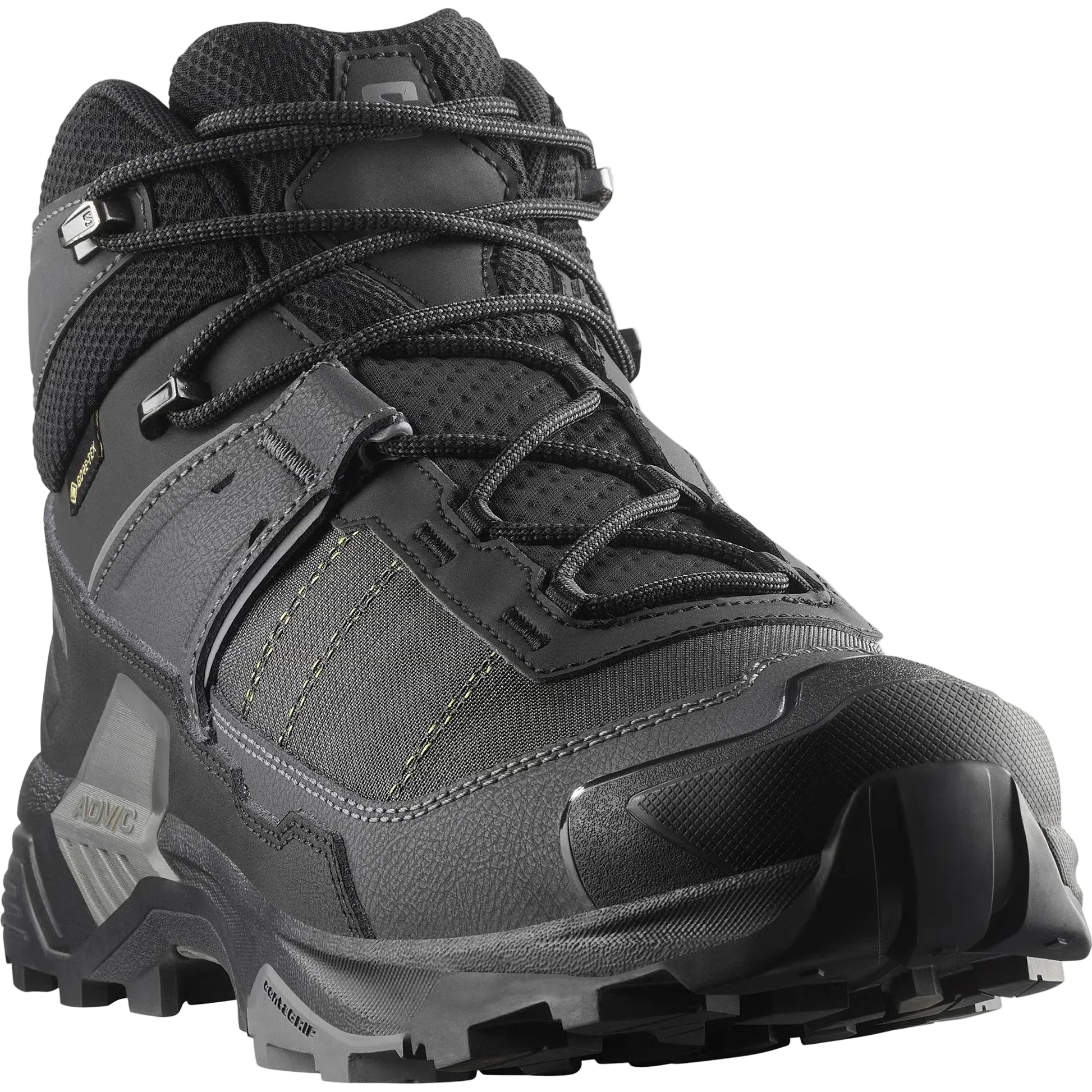 Botas de senderismo SALOMON X Ultra 5 Mid WIDE GTX - negro/gris