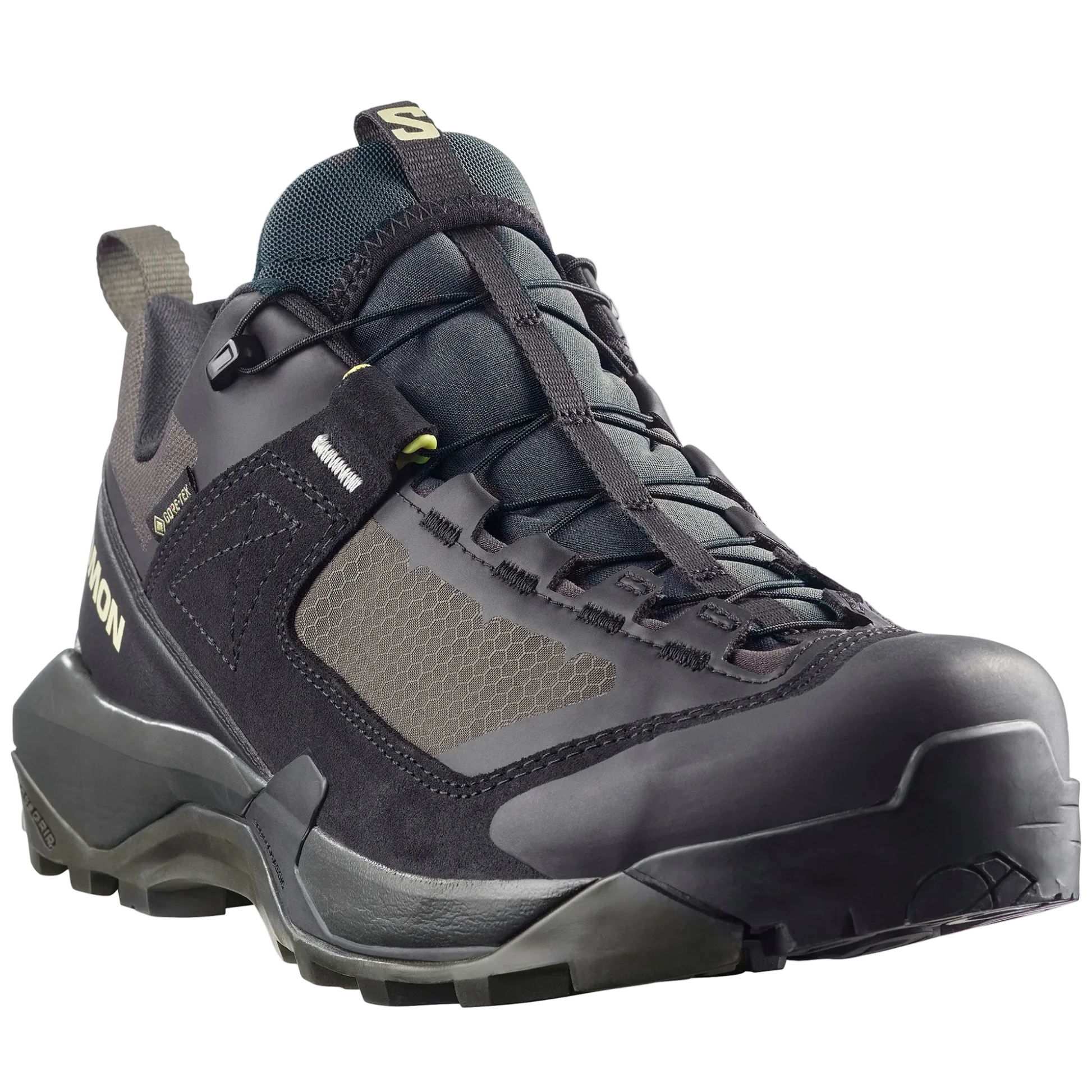 Zapatos de senderismo SALOMON X ULTRA ALPINE GTX - negro/gris/verde oscuro