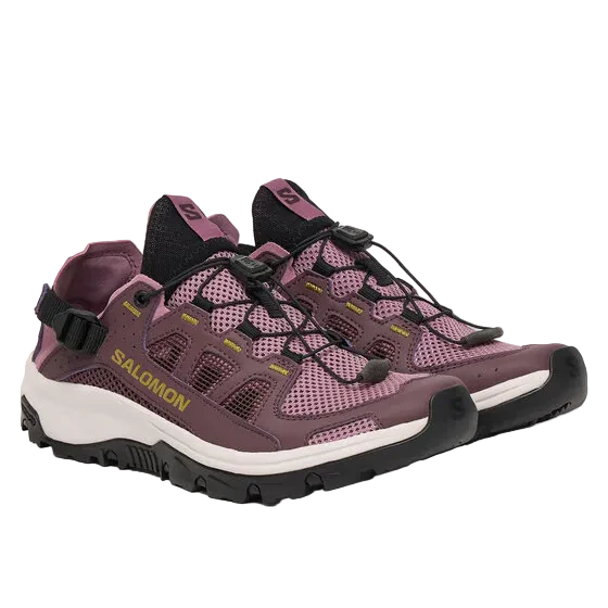 SALOMON TECHAMPHIBIAN 5 W hiking shoes - violet/white