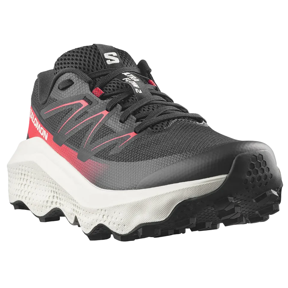Chaussures de trail SALOMON ULTRA FLOW 2 - noir/blanc/rouge