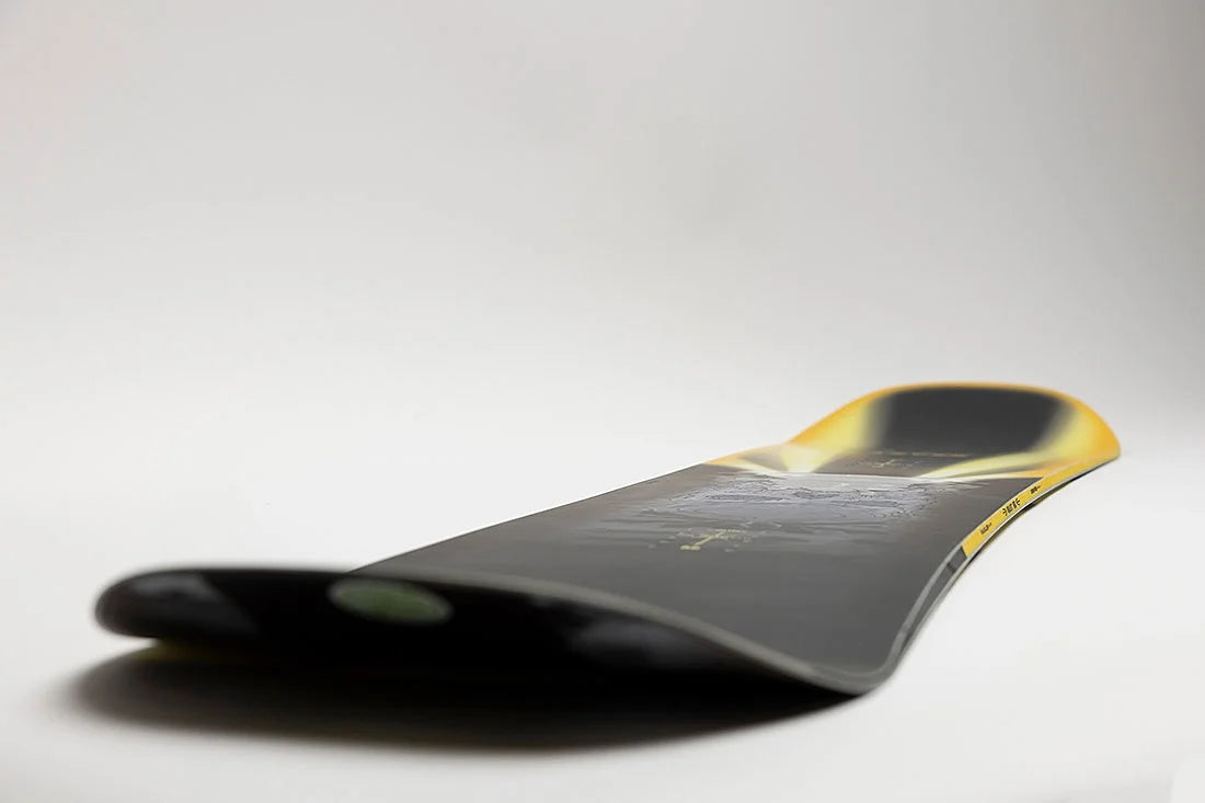 NITRO BEAST snowboard - sort/gul