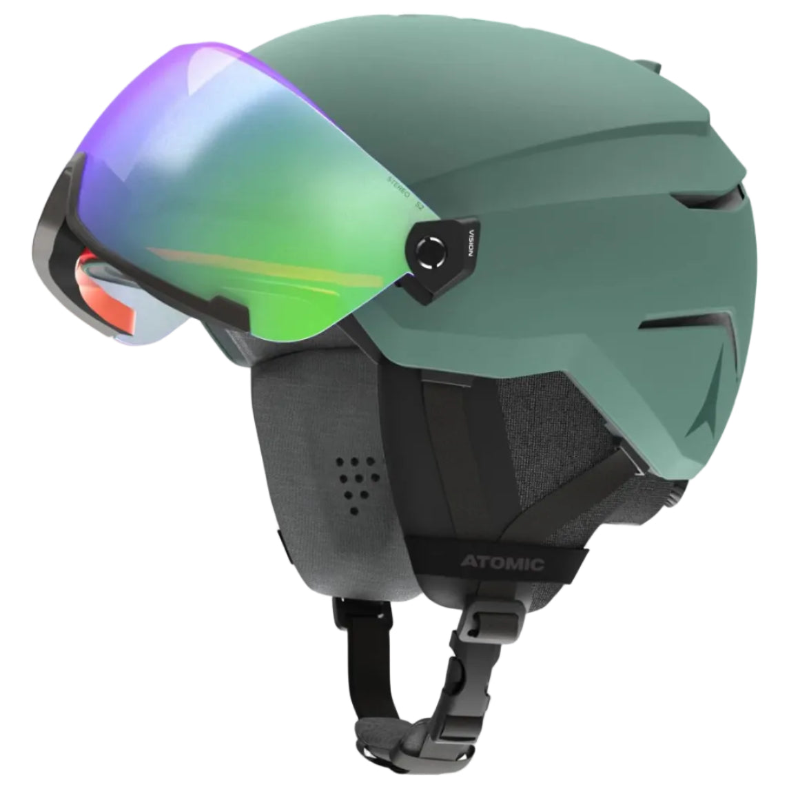 ATOMIC SAVOR VISOR STEREO unisex-suusakiiver – tumeroheline / roheline ST C2