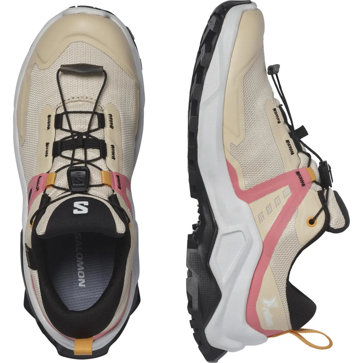 SALOMON X Raise GTX J kid's shoes - peach/pink/white
