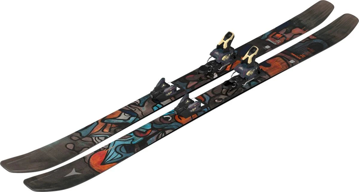 Narty freeride all-mountain ATOMIC BENT 100 + STRIVE 12 GW z wiązaniami