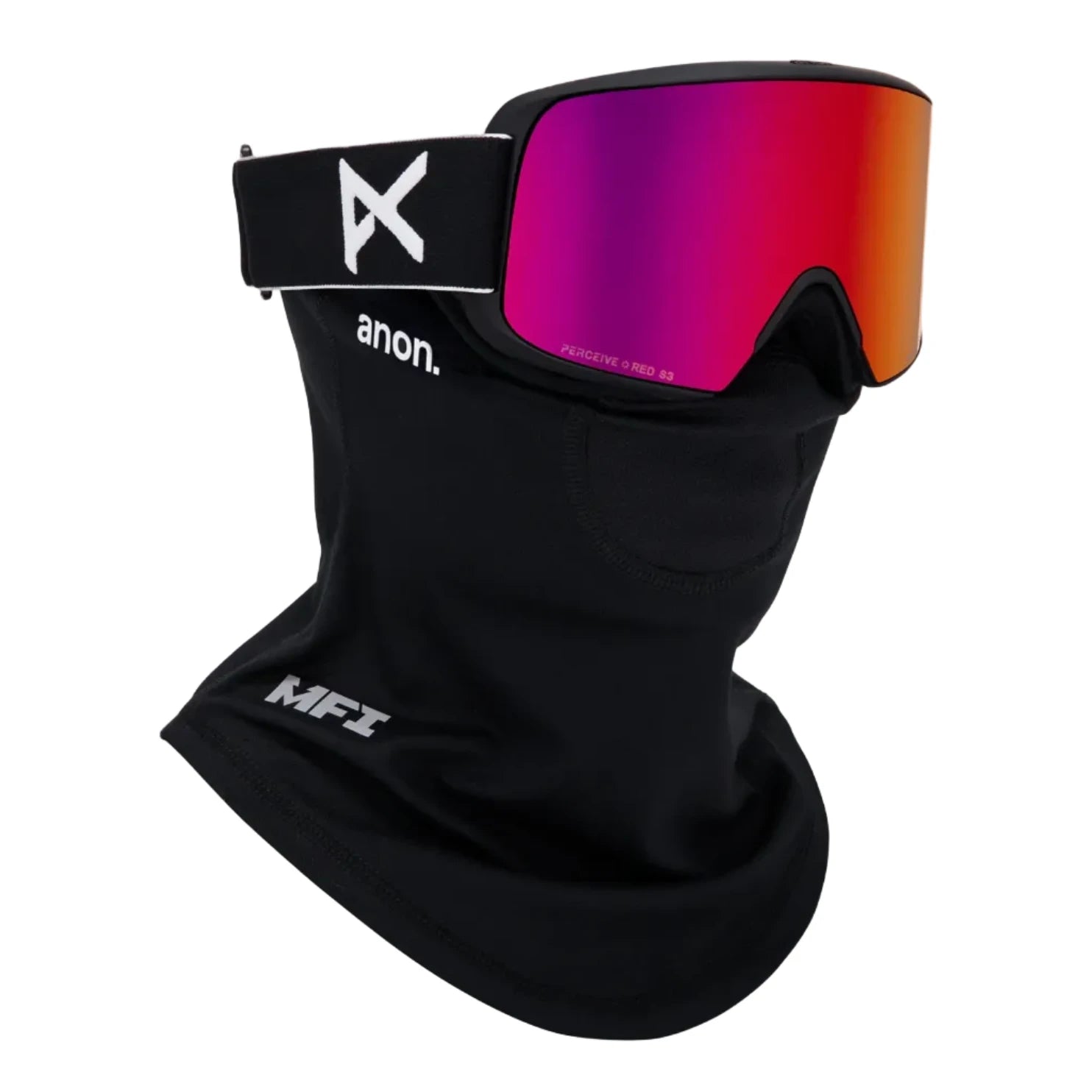 ANON M6S GOGGLES + bonus lens + MFI® face mask - black