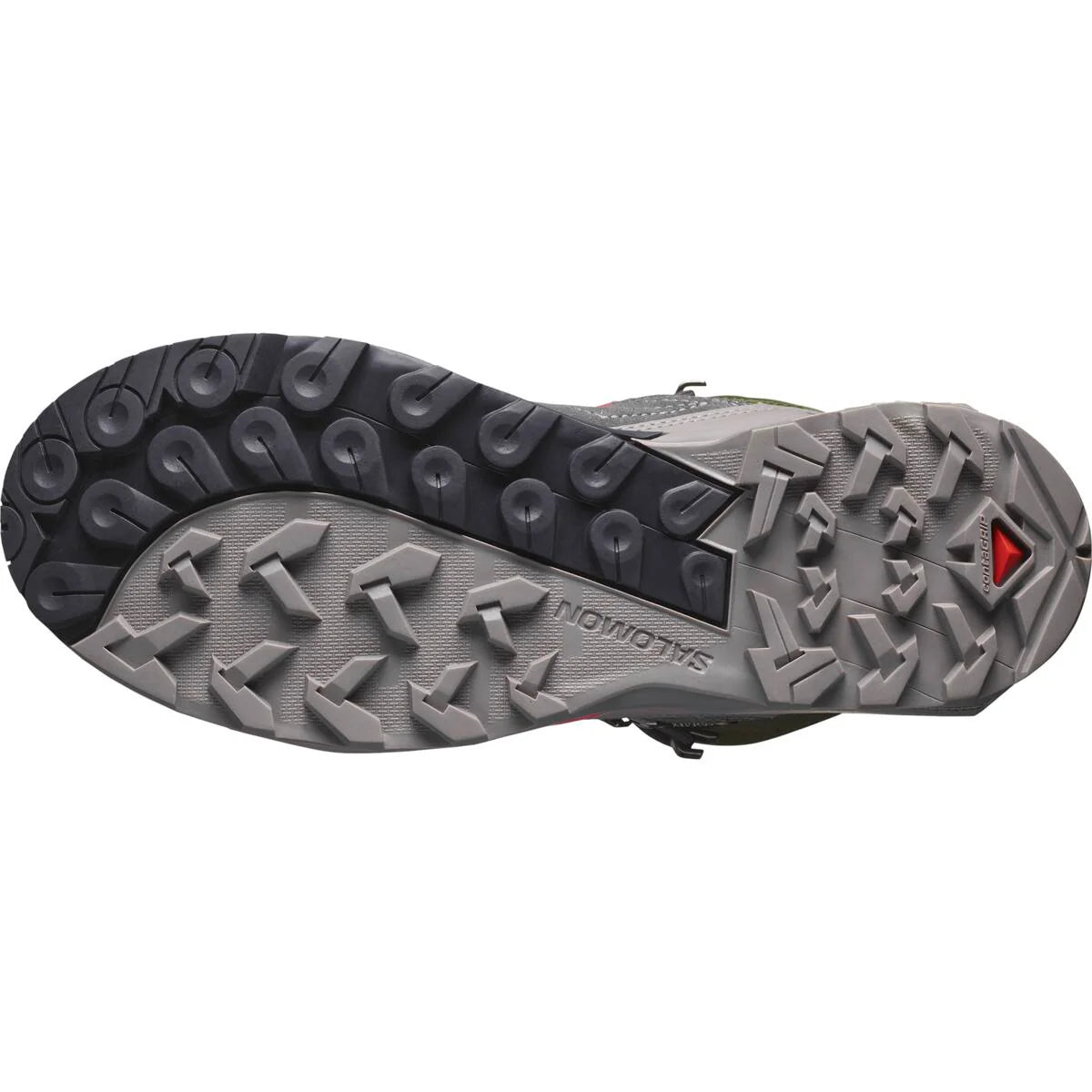 Botas de senderismo SALOMON X ULTRA ALPINE MID GORE-TEX W - verde/rosa