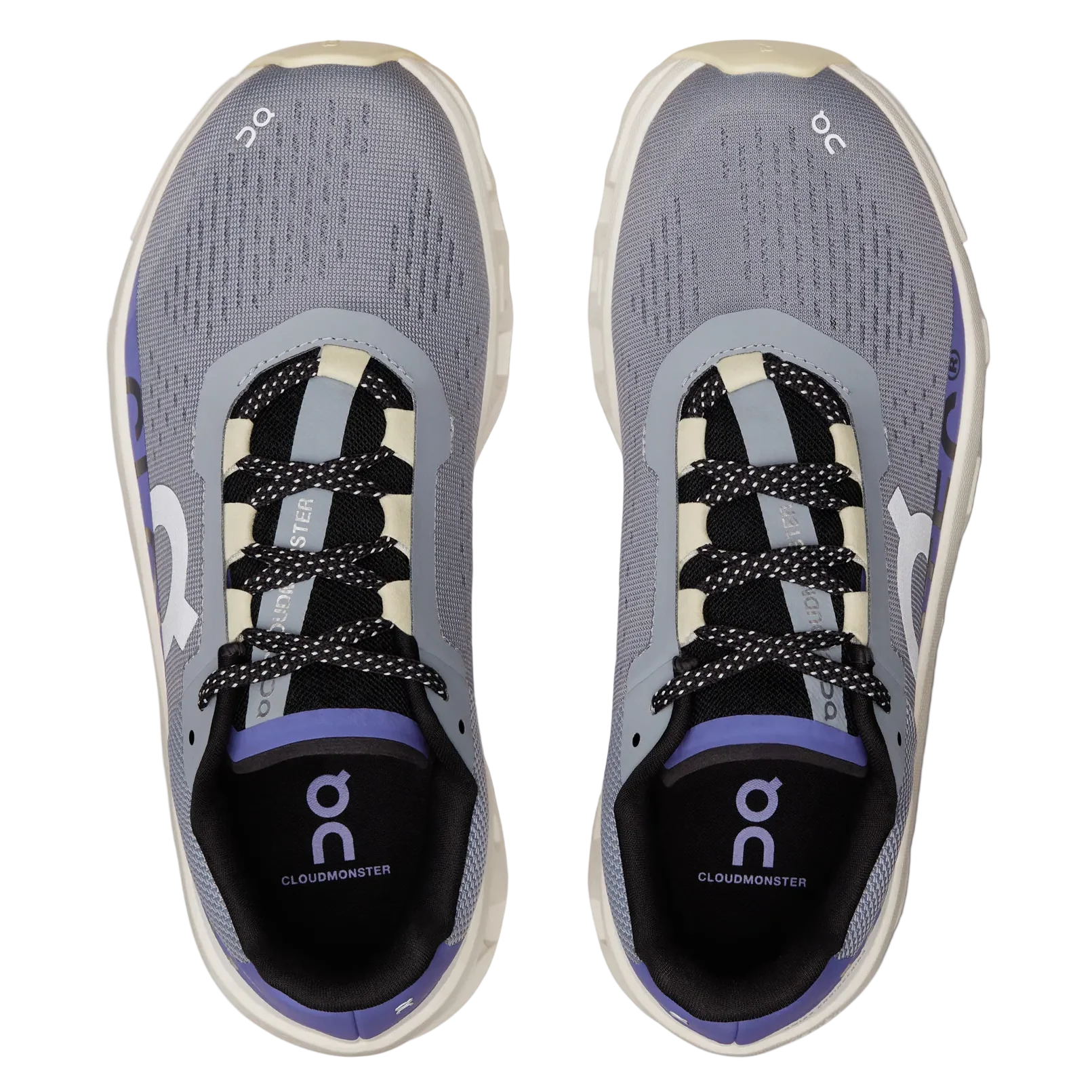 ON CLOUDMONSTER W Road running shoes - light blue/violet/white