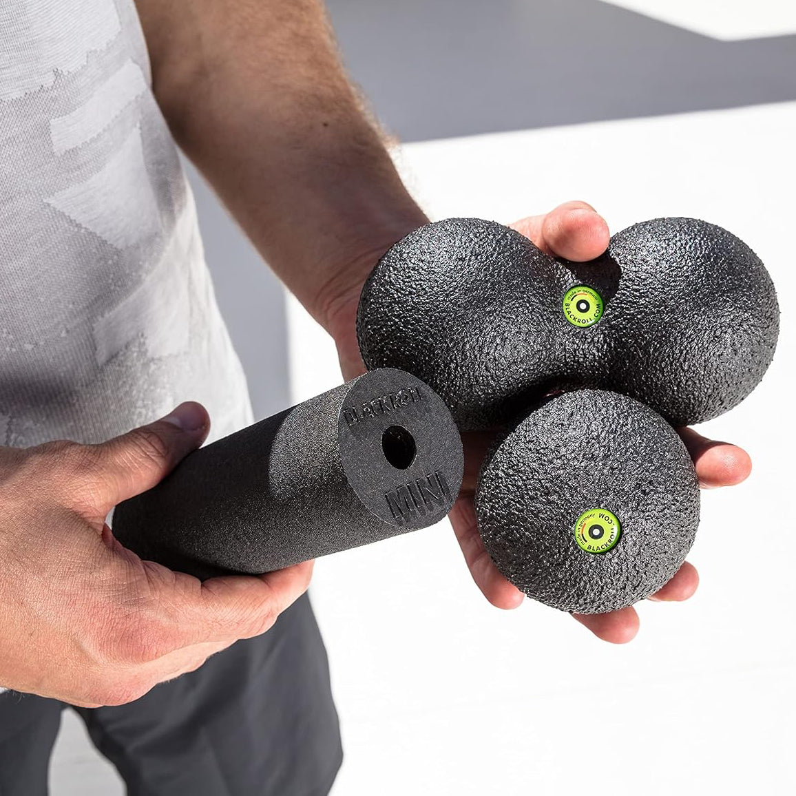 BLACKROLL Blackbox Mini-massagesæt - Sort