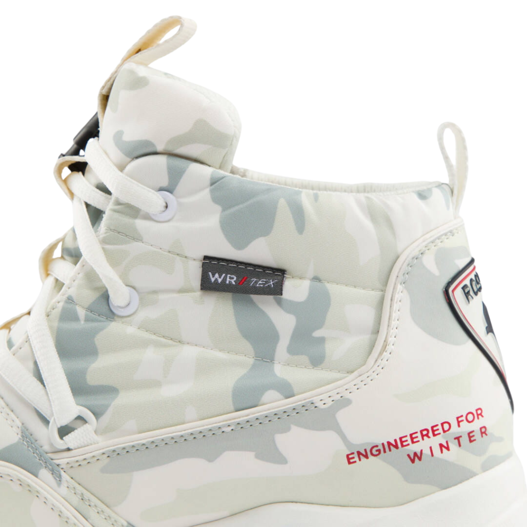 ROSSIGNOL PODIUM ROSSI Unisex-Wasserdichte Après-Ski-Stiefel – Tarnweiß