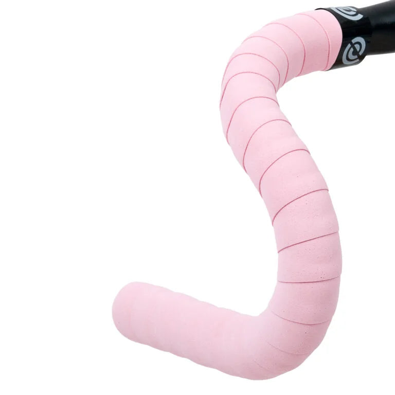 BIKE RIBBON CORK PLUS handlebar tape - pink
