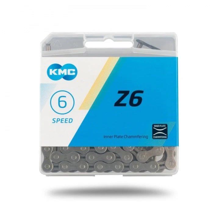 KMC Z6 Chain - 6/7/8 speed - grey